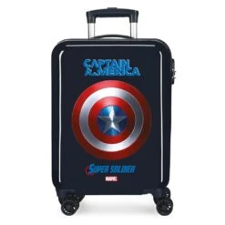 Marvel Maleta De Cabina Capitan América Rígida 55cm