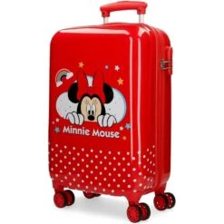 Disney Maleta De Cabina 55 Cm 4 Ruedas Minnie Rainbow