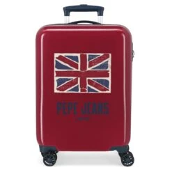 Maleta Cabina 55 Cm 4 Ruedas Rigida Pepe Jeans Andy