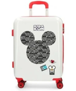 Disney Maleta Trolley Cabina 55 Cm 4 Ruedas Mickey Global Icon