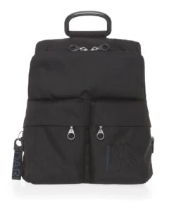 Mochila Estrecha MD20 QMTZ4 Mandarina Duck Negra