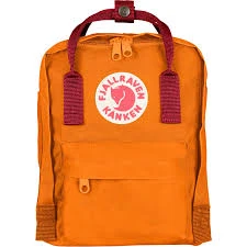 FJÄLLRÄVEN Mochila FjällRäven Kanken Mini Naranja (Burnt Orange / Deep Red)